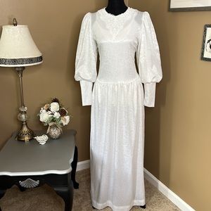 Vintage 70’s Wedding Dress